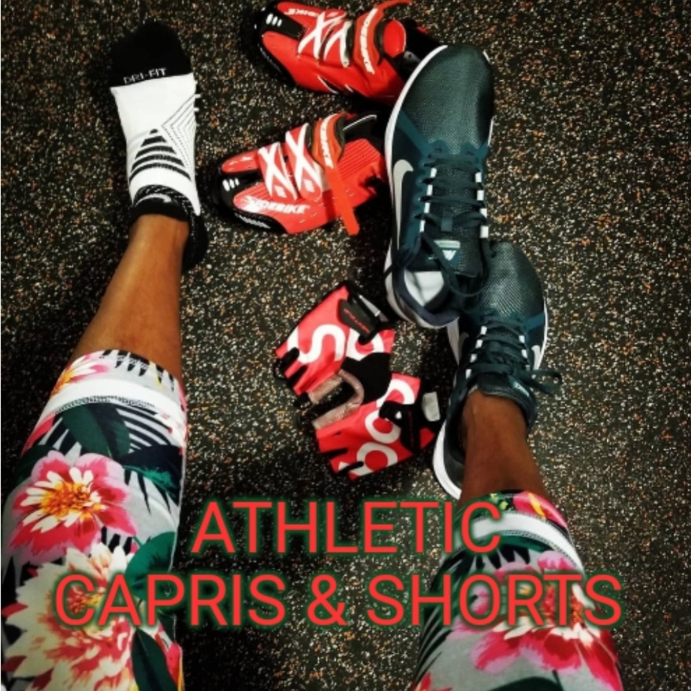 🚴🏾‍♀️ATHLETIC SHORTS & CAPRIS🏋🏽‍♀️🧘🏾‍♂️
